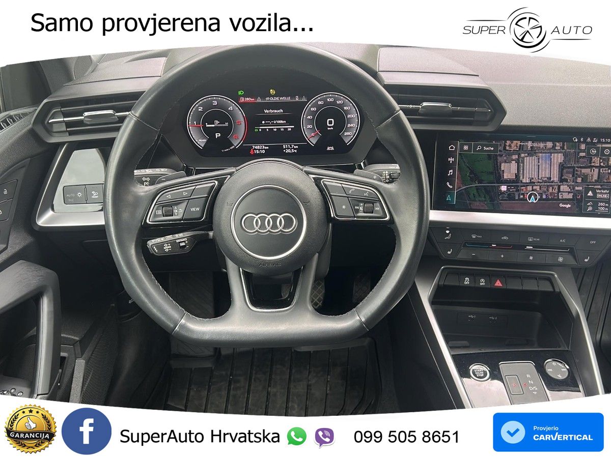 Audi A3 35 TDI (150 KS) S tronic