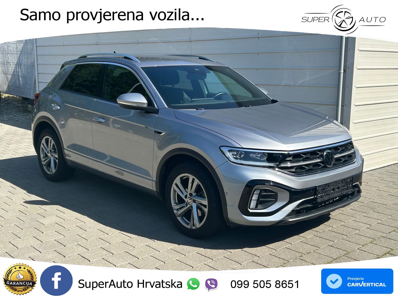 Volkswagen T-Roc 1.5 TSI (150 KS) DSG R-Line MATRIX+GR SJED+KAM