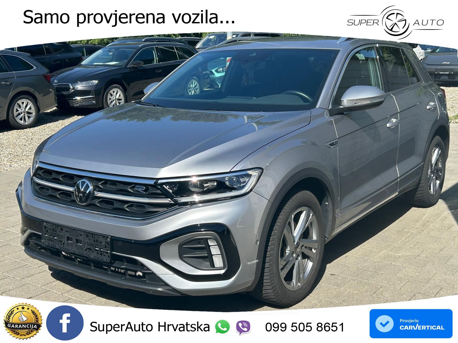 Volkswagen T-Roc 1.5 TSI (150 KS) DSG R-Line MATRIX+GR SJED+KAM