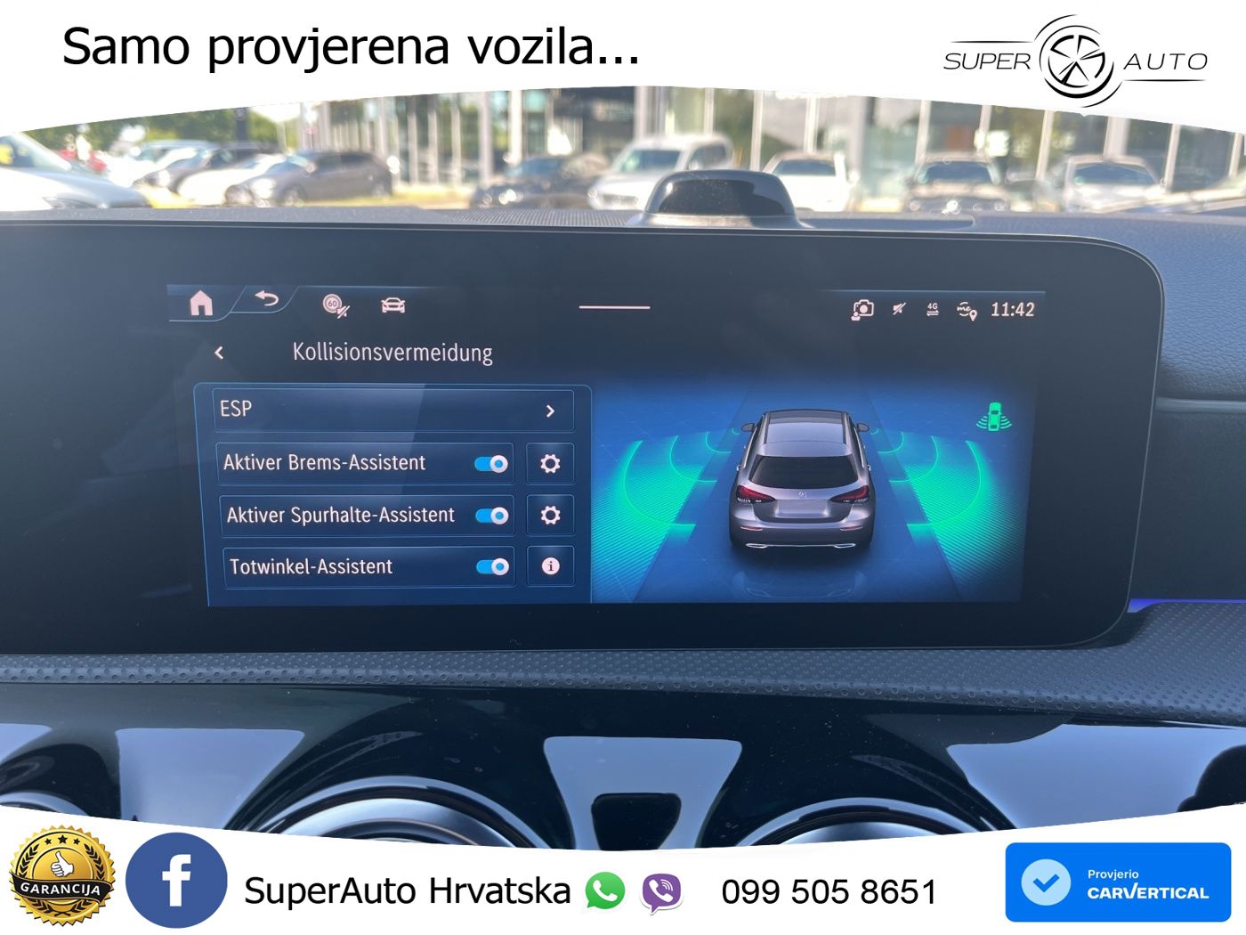Mercedes-Benz A 200 7G-DCT AMG LED+GR SJED+ACC