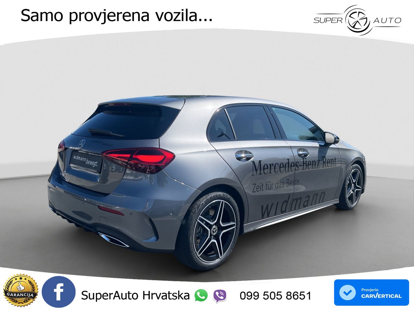 Mercedes-Benz A 200 7G-DCT AMG LED+GR SJED+ACC