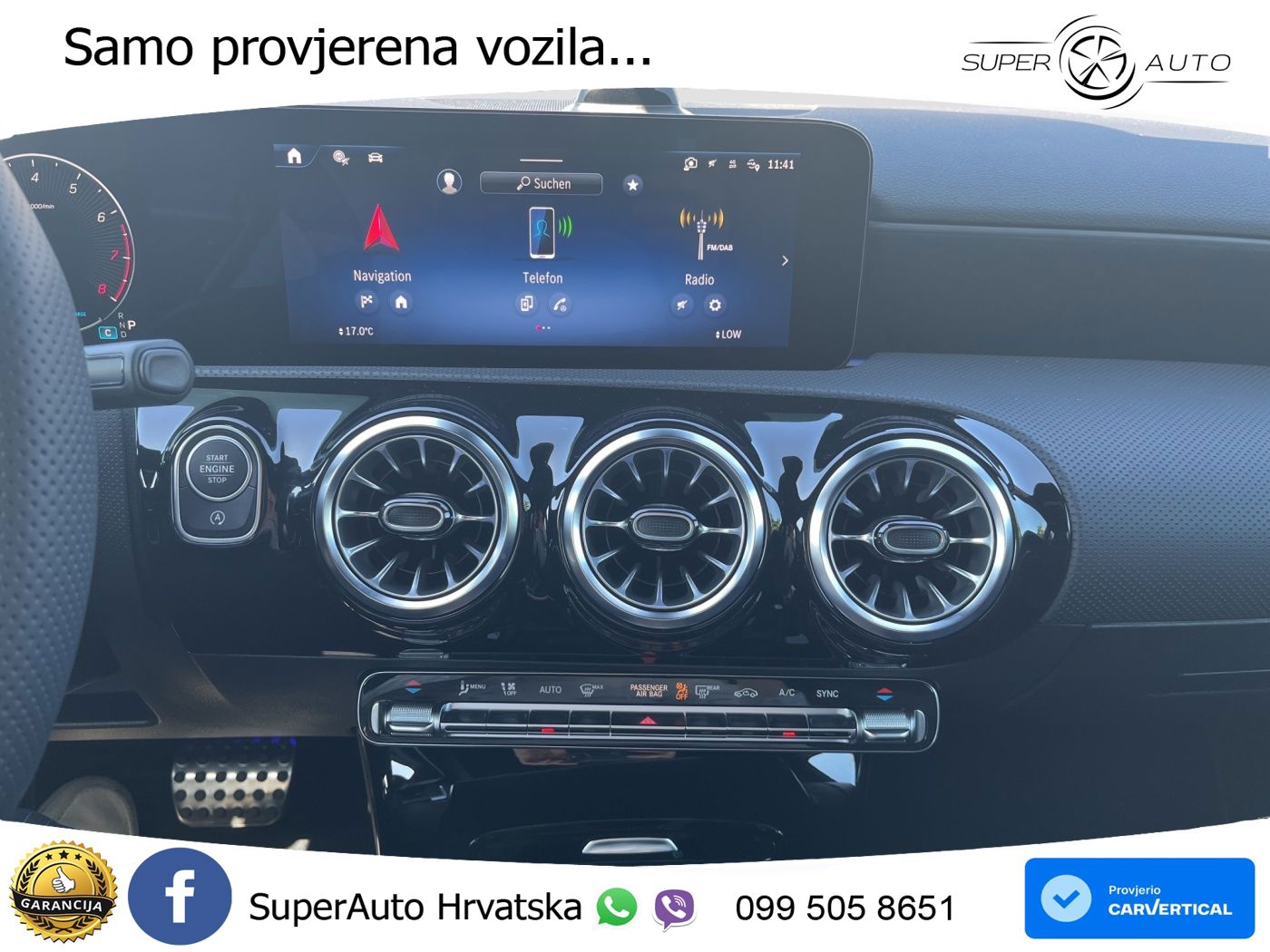 Mercedes-Benz A 200 7G-DCT AMG LED+GR SJED+ACC