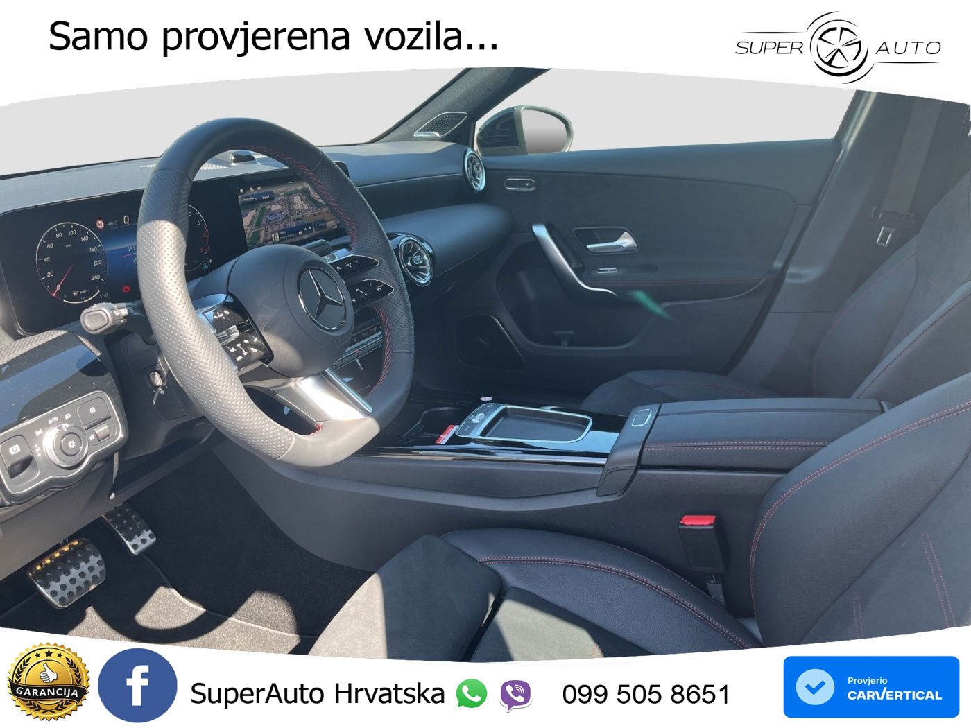 Mercedes-Benz A 200 7G-DCT AMG LED+GR SJED+ACC