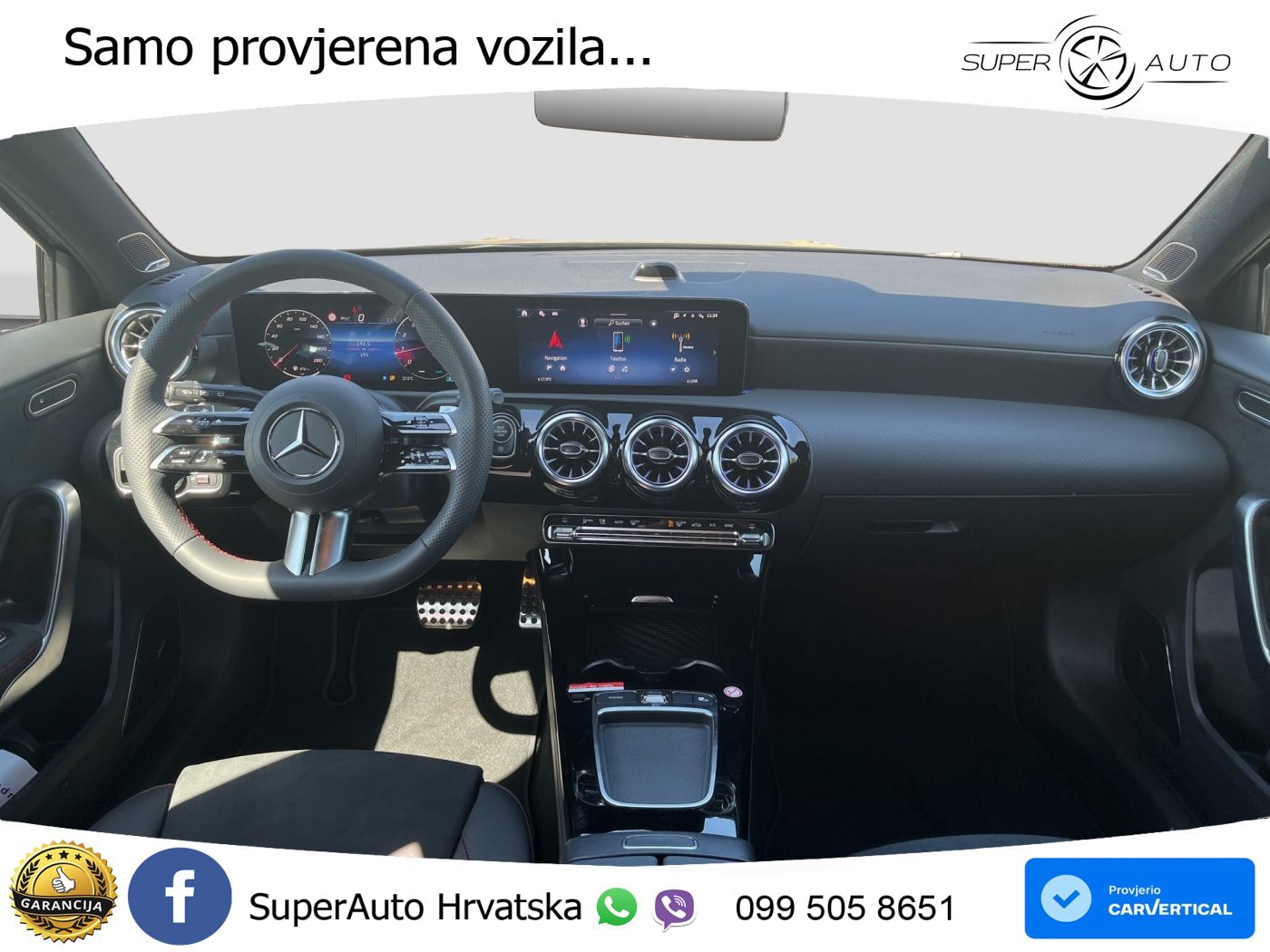 Mercedes-Benz A 200 7G-DCT AMG LED+GR SJED+ACC