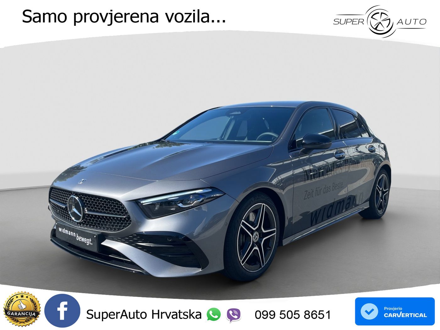 Mercedes-Benz A 200 7G-DCT AMG LED+GR SJED+ACC