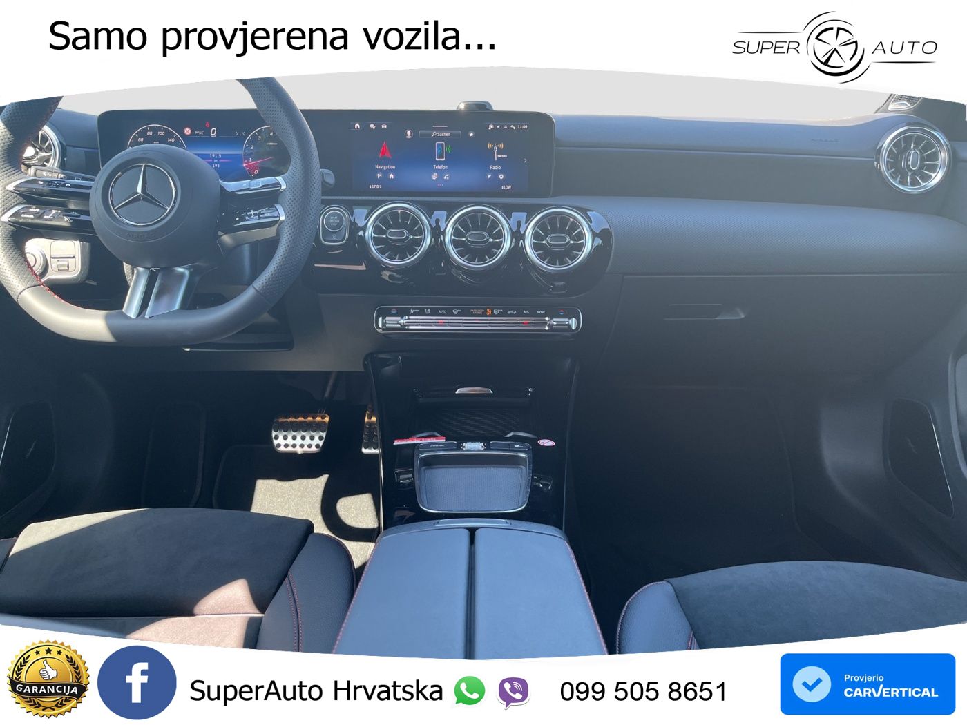 Mercedes-Benz A 200 7G-DCT AMG LED+GR SJED+ACC