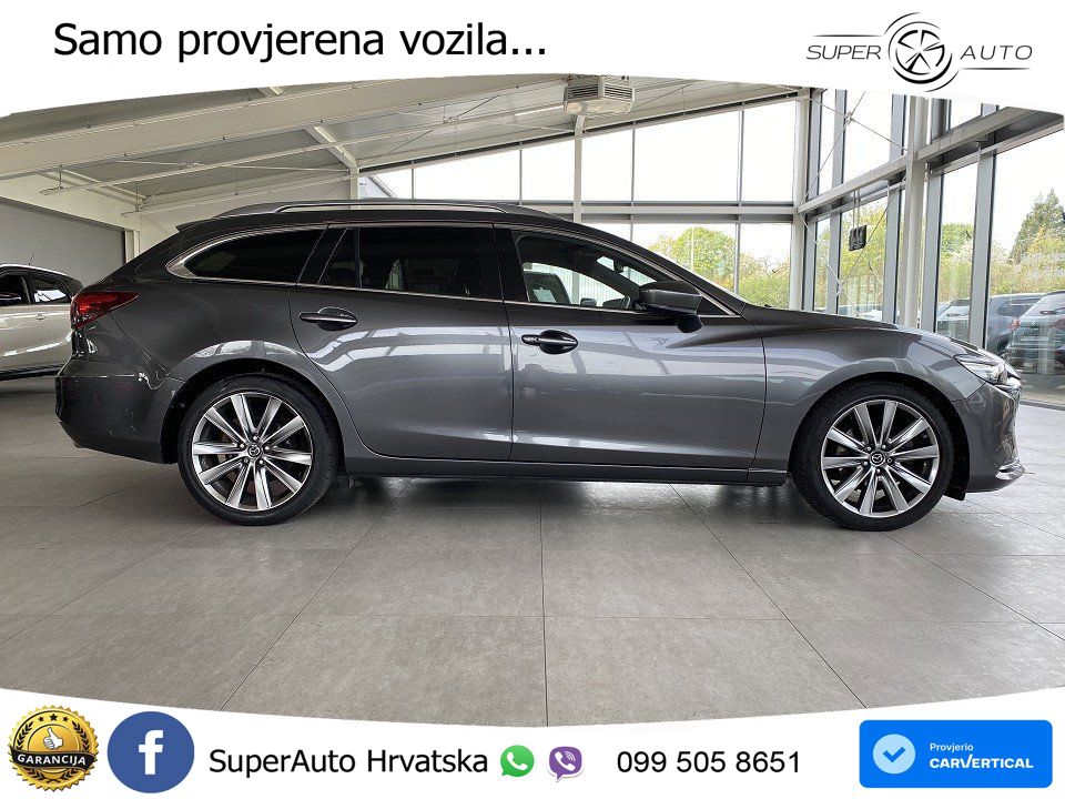 Mazda 6 Sport Combi 2.2 SKYACTIV-D (184 KS) SKYACTIV-Drive MATRIX+GR SJED+KAM