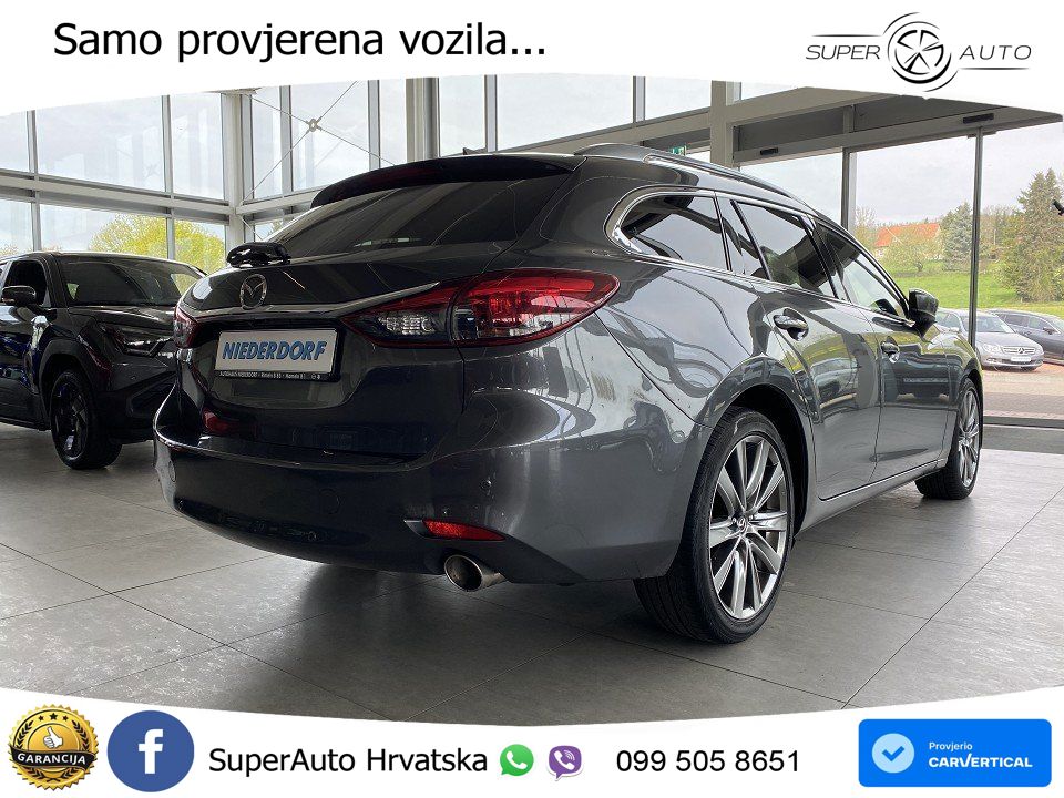 Mazda 6 Sport Combi 2.2 SKYACTIV-D (184 KS) SKYACTIV-Drive MATRIX+GR SJED+KAM