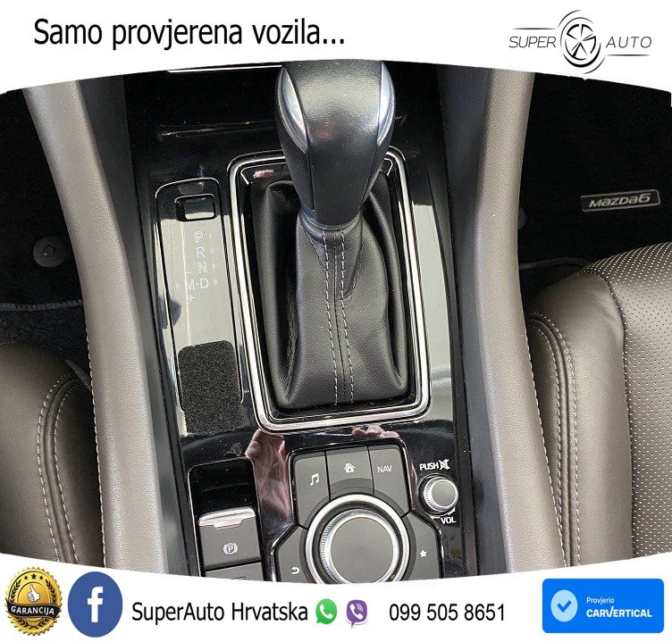Mazda 6 Sport Combi 2.2 SKYACTIV-D (184 KS) SKYACTIV-Drive MATRIX+GR SJED+KAM