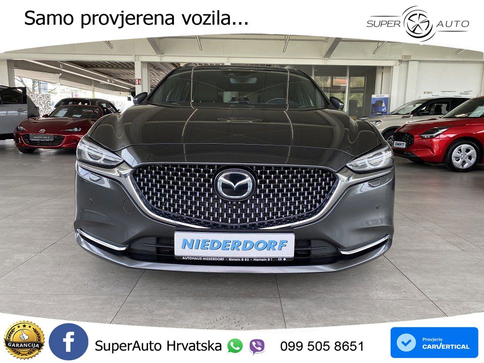 Mazda 6 Sport Combi 2.2 SKYACTIV-D (184 KS) SKYACTIV-Drive MATRIX+GR SJED+KAM