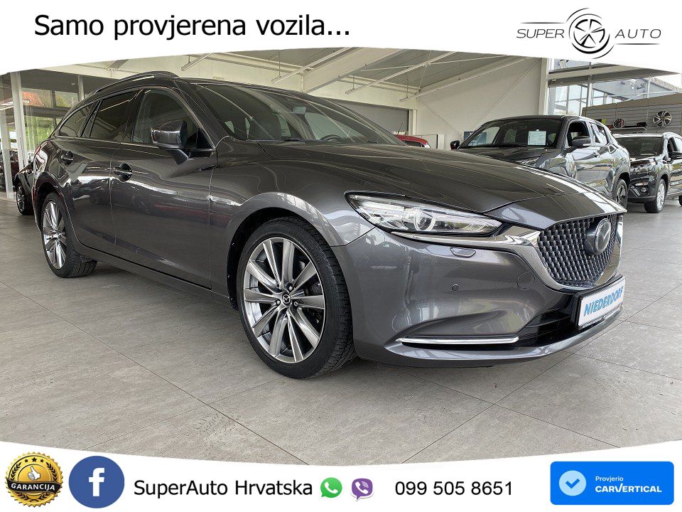 Mazda 6 Sport Combi 2.2 SKYACTIV-D (184 KS) SKYACTIV-Drive MATRIX+GR SJED+KAM