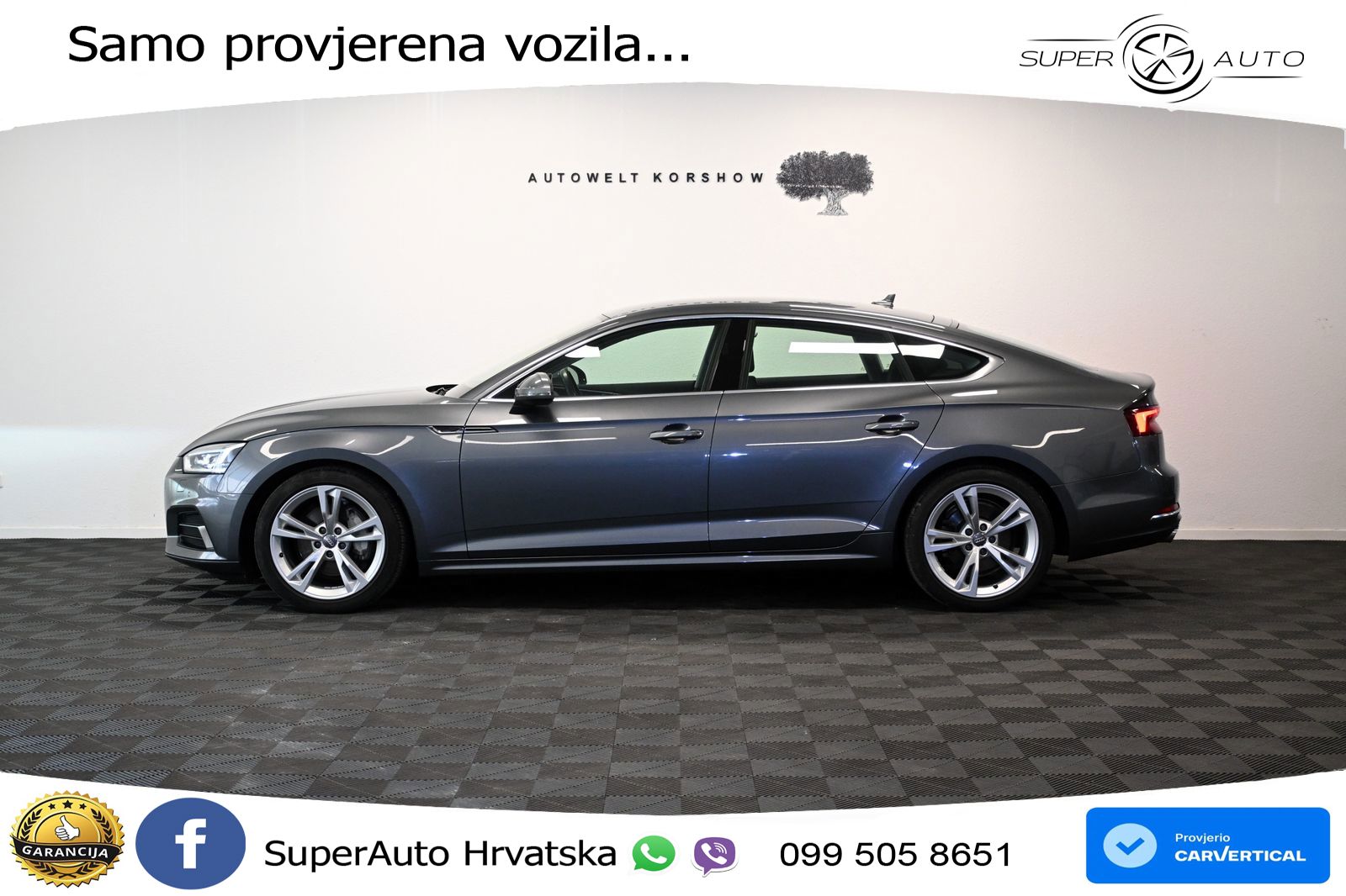 Audi A5 Sportback 40 TDI (190 KS) S tronic MATRIX+GR SJED+KAM