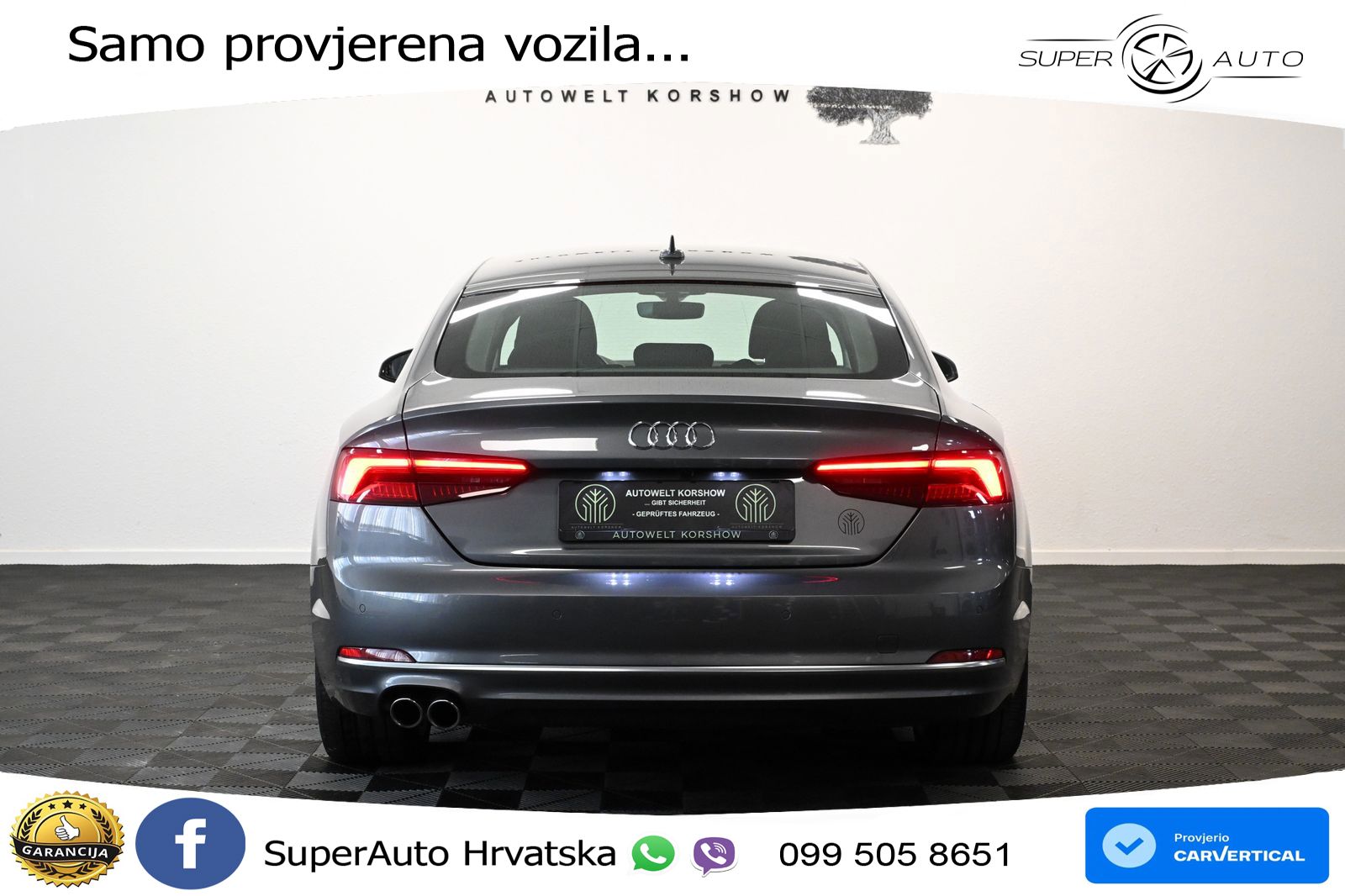 Audi A5 Sportback 40 TDI (190 KS) S tronic MATRIX+GR SJED+KAM