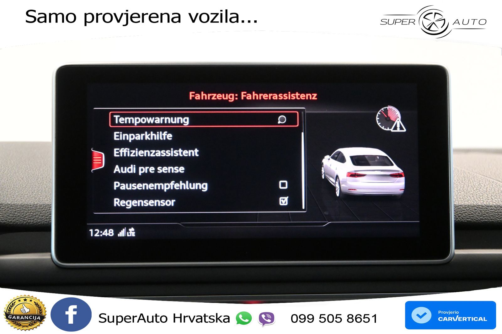 Audi A5 Sportback 40 TDI (190 KS) S tronic MATRIX+GR SJED+KAM