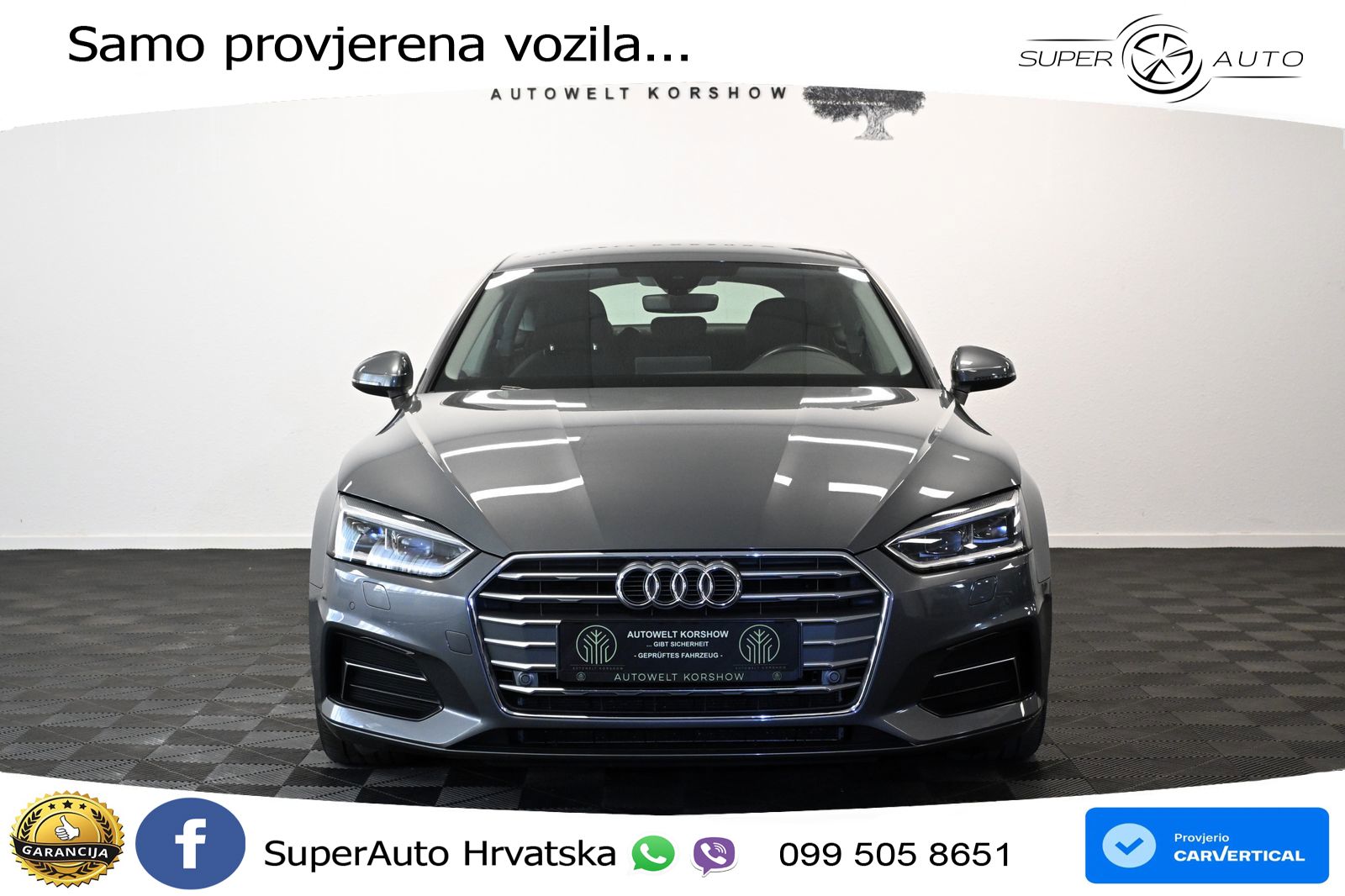 Audi A5 Sportback 40 TDI (190 KS) S tronic MATRIX+GR SJED+KAM