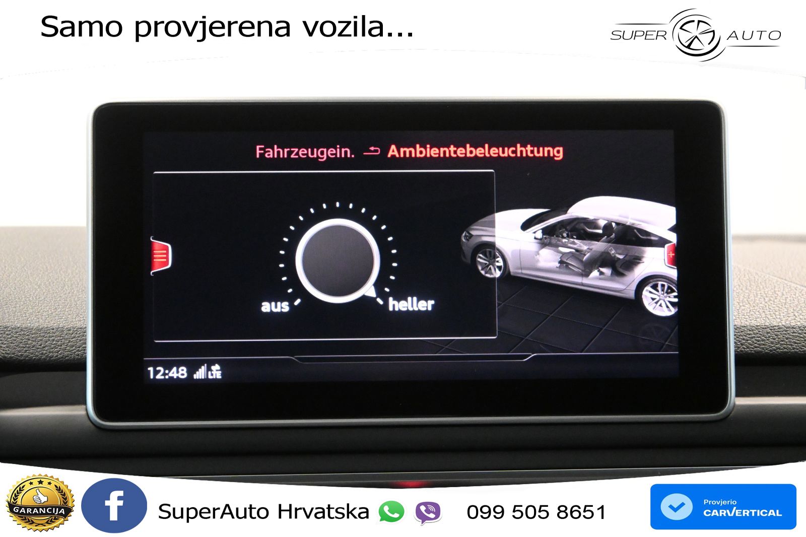 Audi A5 Sportback 40 TDI (190 KS) S tronic MATRIX+GR SJED+KAM