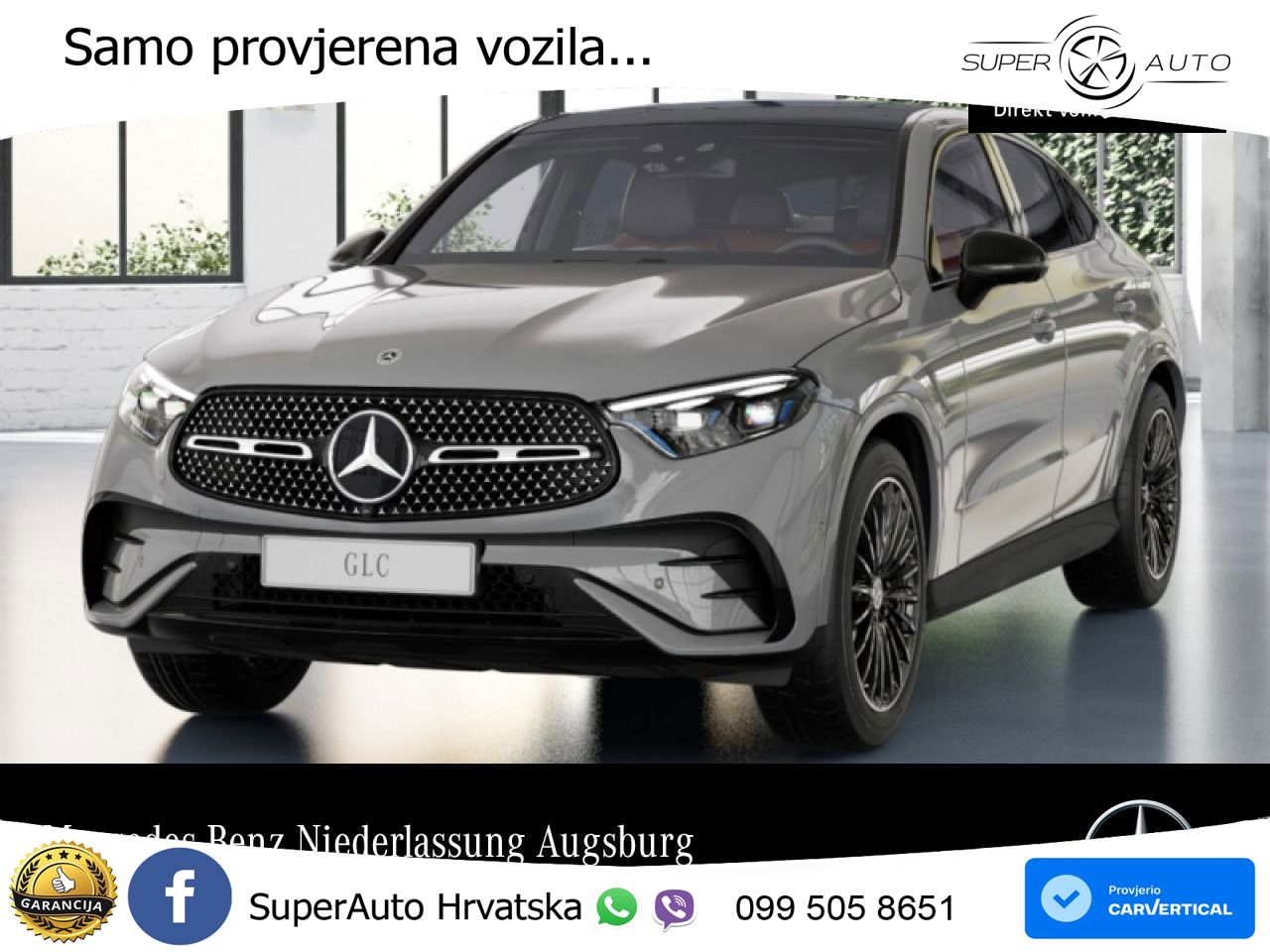 Mercedes GLC 200 (204 KS) 4MATIC 9G-TRONIC AMG ACC+GR SJED+360+PANO