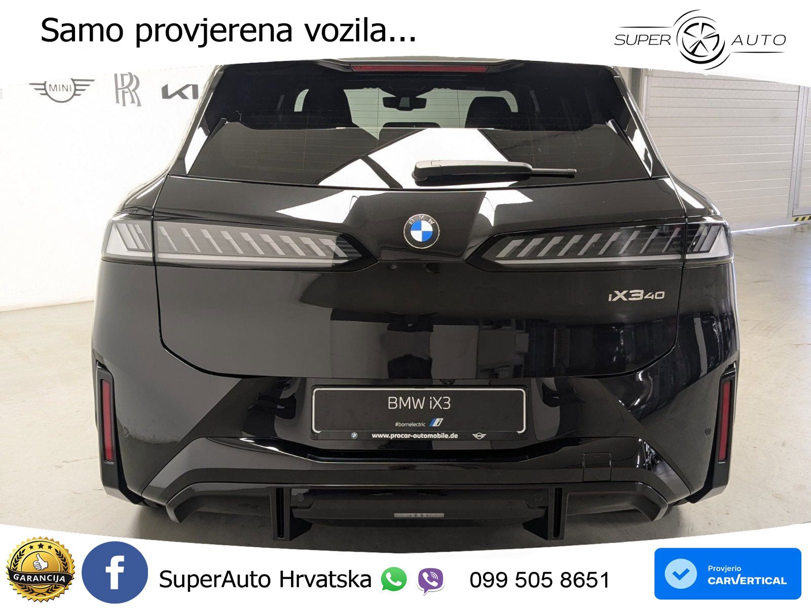 BMW iX3 40 82.6 kWh (320 KS)