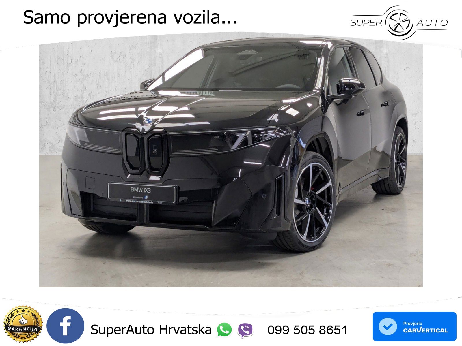 BMW iX3 40 82.6 kWh (320 KS)