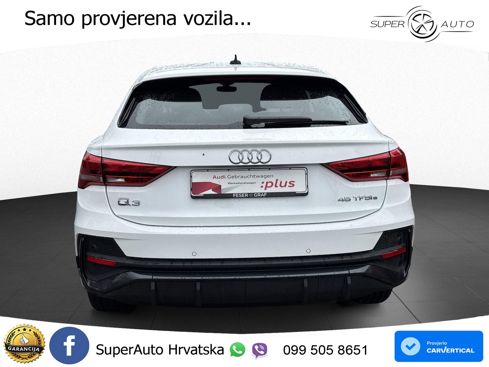 Audi Q3 Sportback 45 TFSIe (245 KS) S tronic