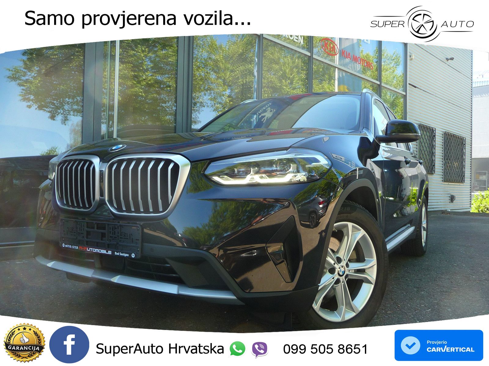 BMW X3 20d xDrive Steptronic LED+GR SJED+ACC