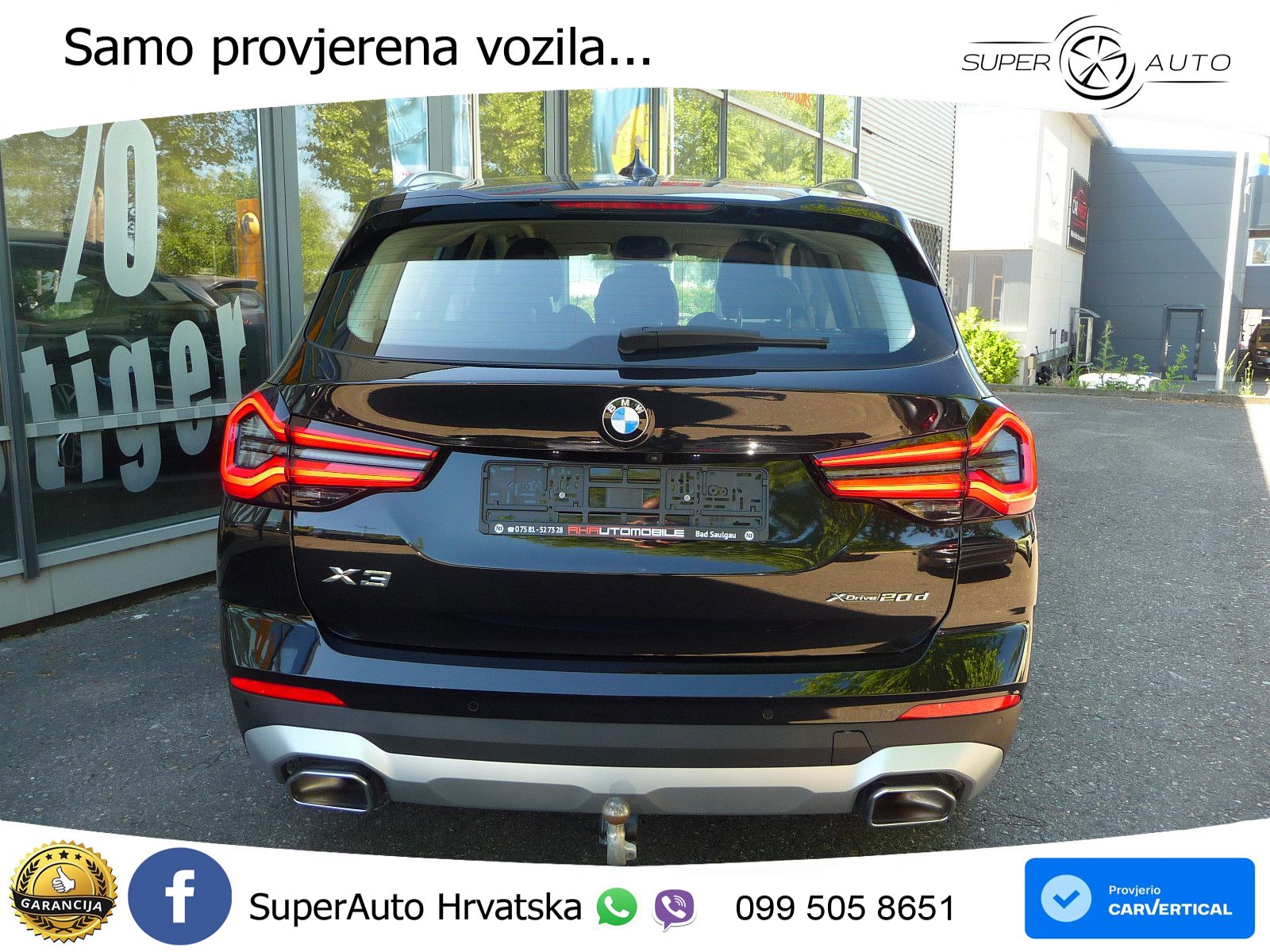 BMW X3 20d xDrive Steptronic LED+GR SJED+ACC