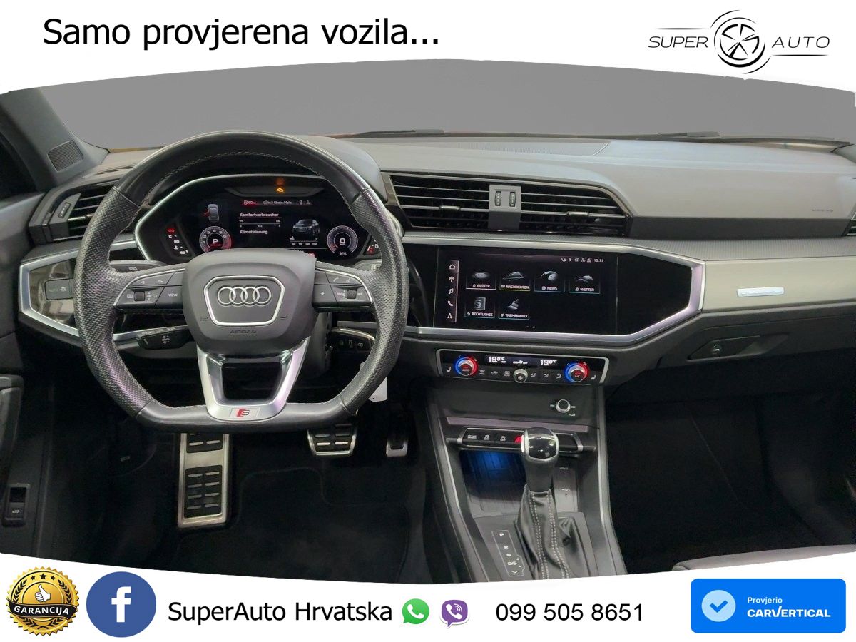 Audi Q3 Sportback 40 TFSI (190 KS) quattro S tronic S line