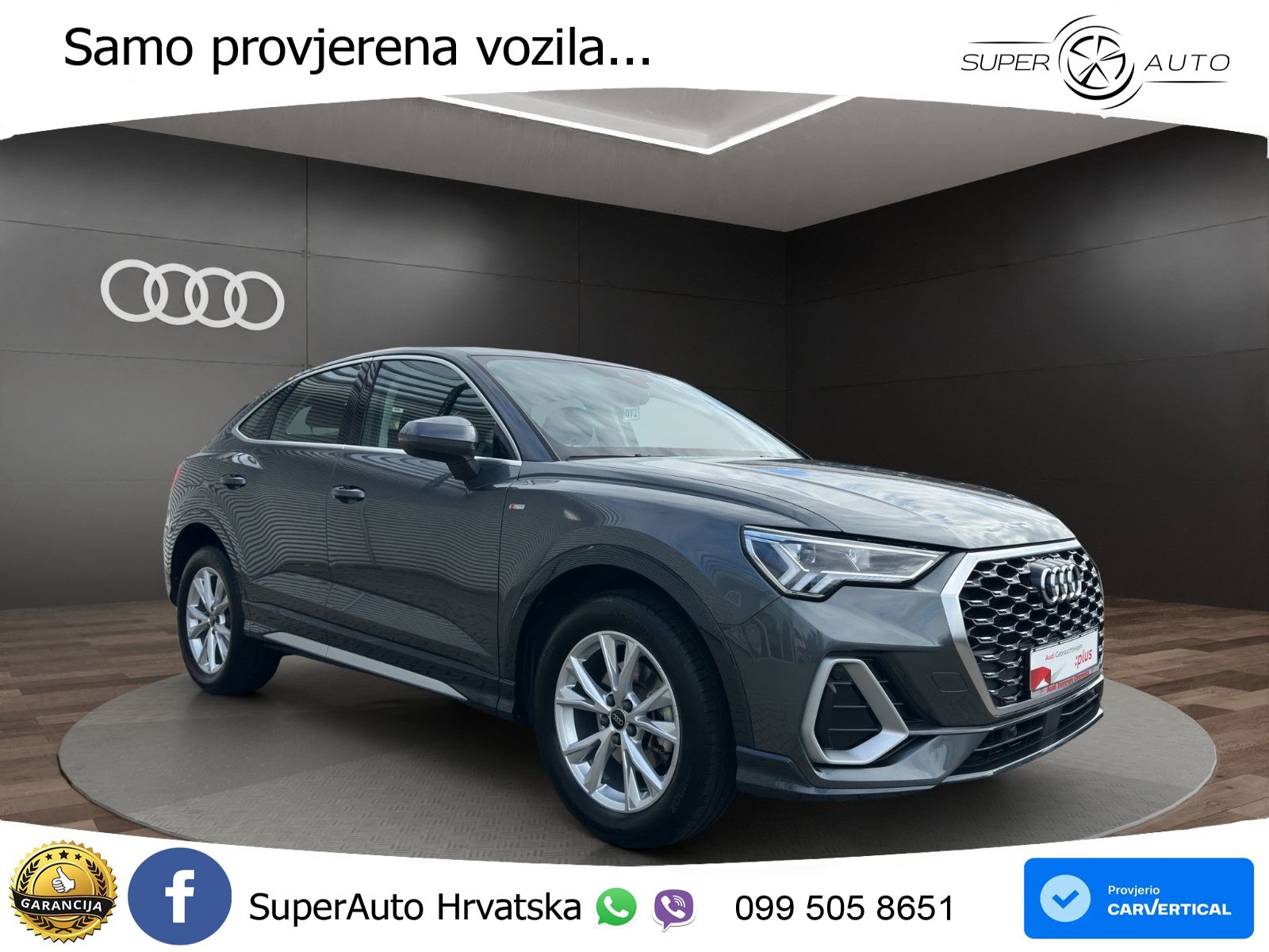 Audi Q3 II Sportback 35 TFSI (150 KS) S tronic S line