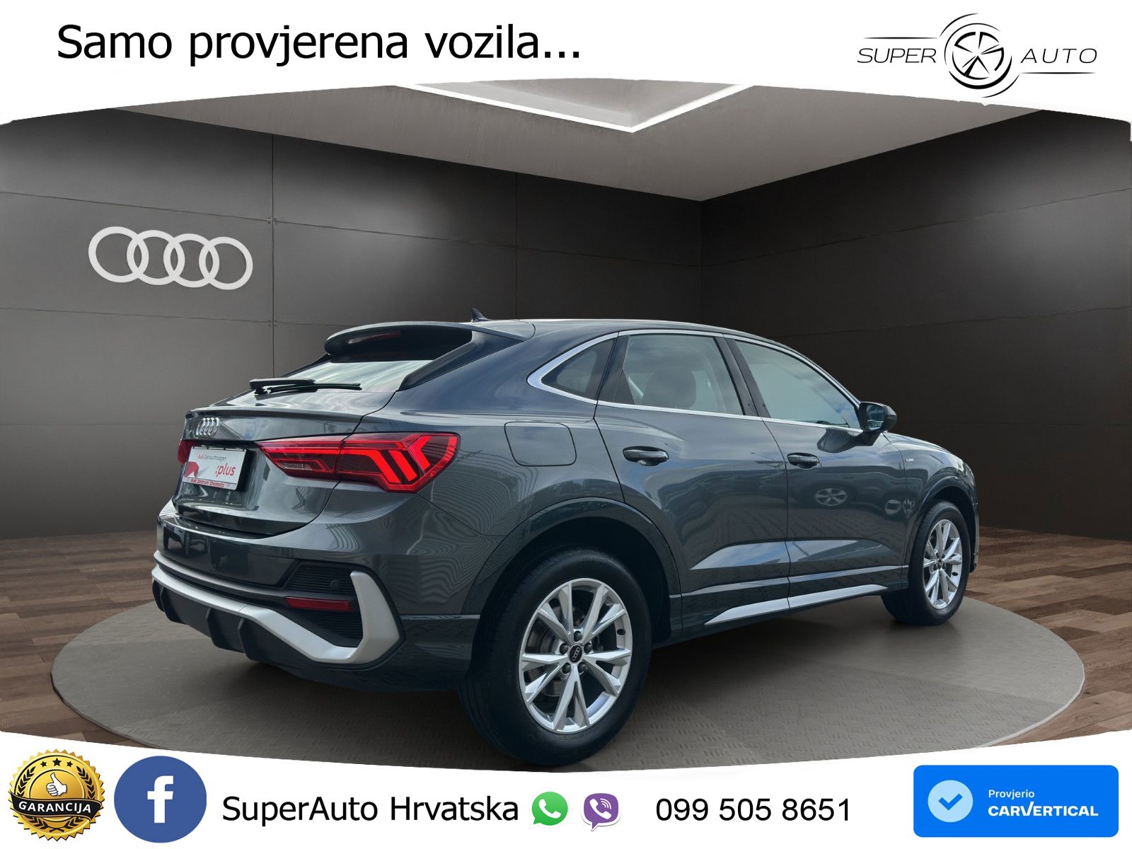 Audi Q3 II Sportback 35 TFSI (150 KS) S tronic S line