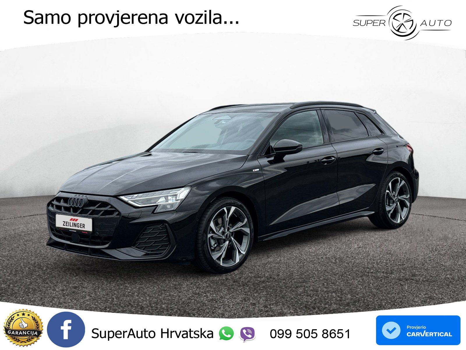 Audi A3 35 TFSI (150 KS) S tronic S line LED+GR SJED+ACC