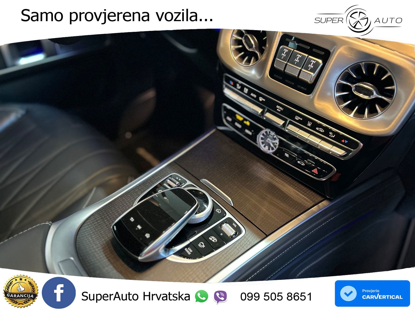 Mercedes AMG G 63 Long V8 (585 KS) 4MATIC 9G-TRONIC AMG SPEEDSHIFT PLUS LED+GR SJED+ACC