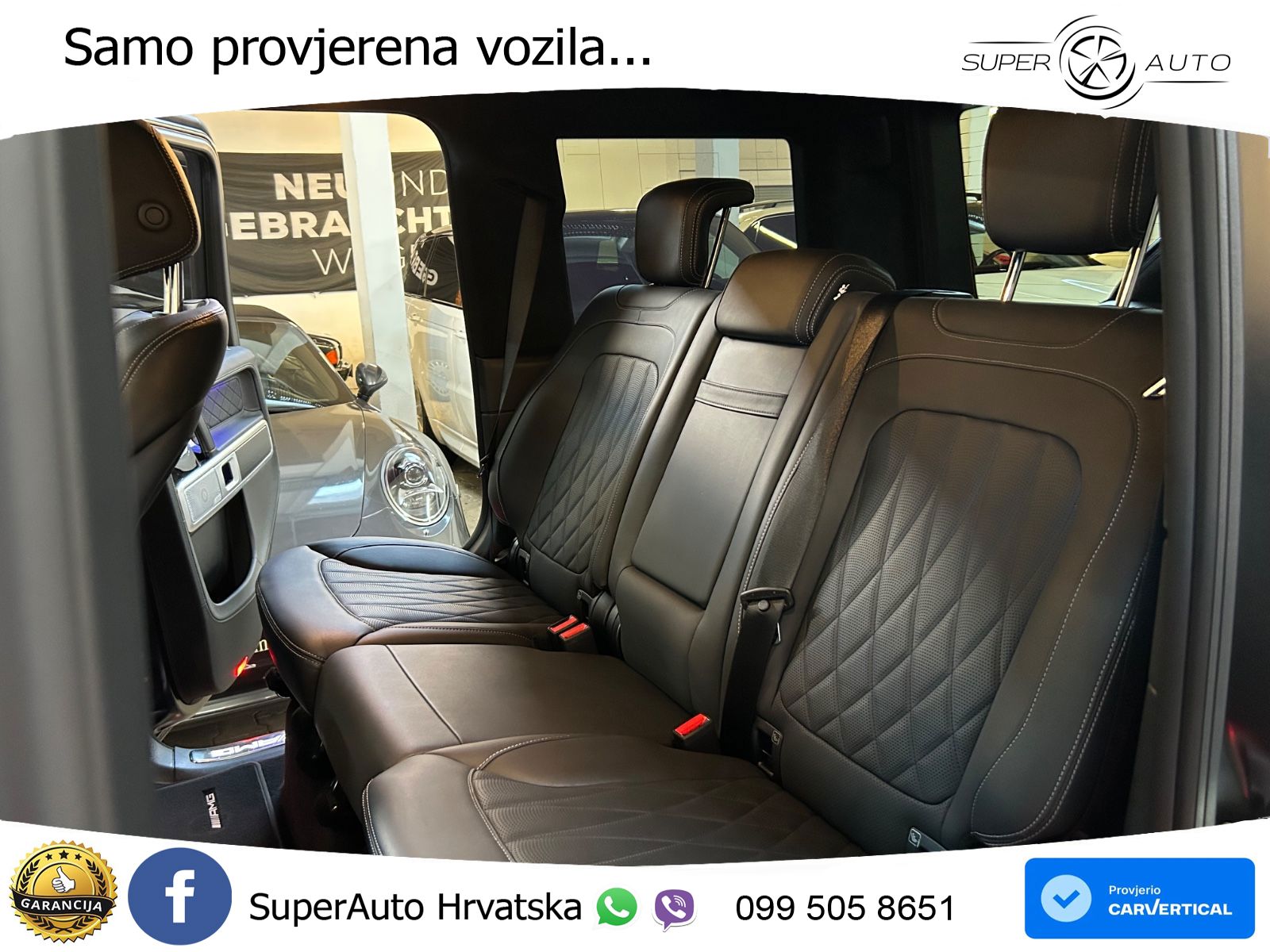 Mercedes AMG G 63 Long V8 (585 KS) 4MATIC 9G-TRONIC AMG SPEEDSHIFT PLUS LED+GR SJED+ACC
