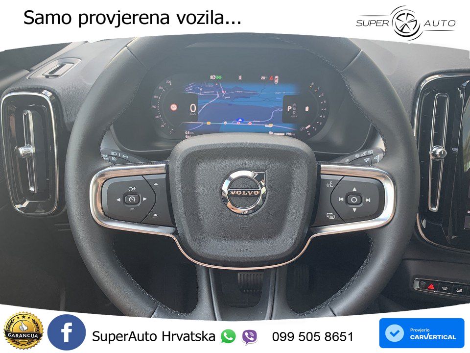 Volvo XC40 2.0 B3 163 KS Automatic LED+GR SJED+ACC
