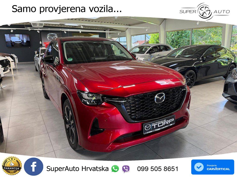 Mazda CX-60 2.5 e-Skyactiv (328 KS) AWD Automatic LED+GR SJED+ACC