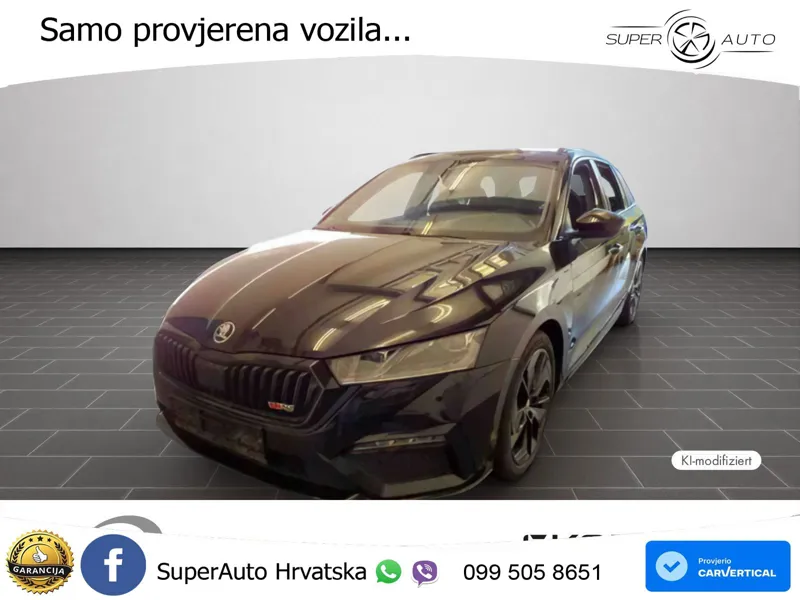 Škoda Octavia Combi RS 2.0 TDI (200 KS) DSG LED+GR SJED+ACC