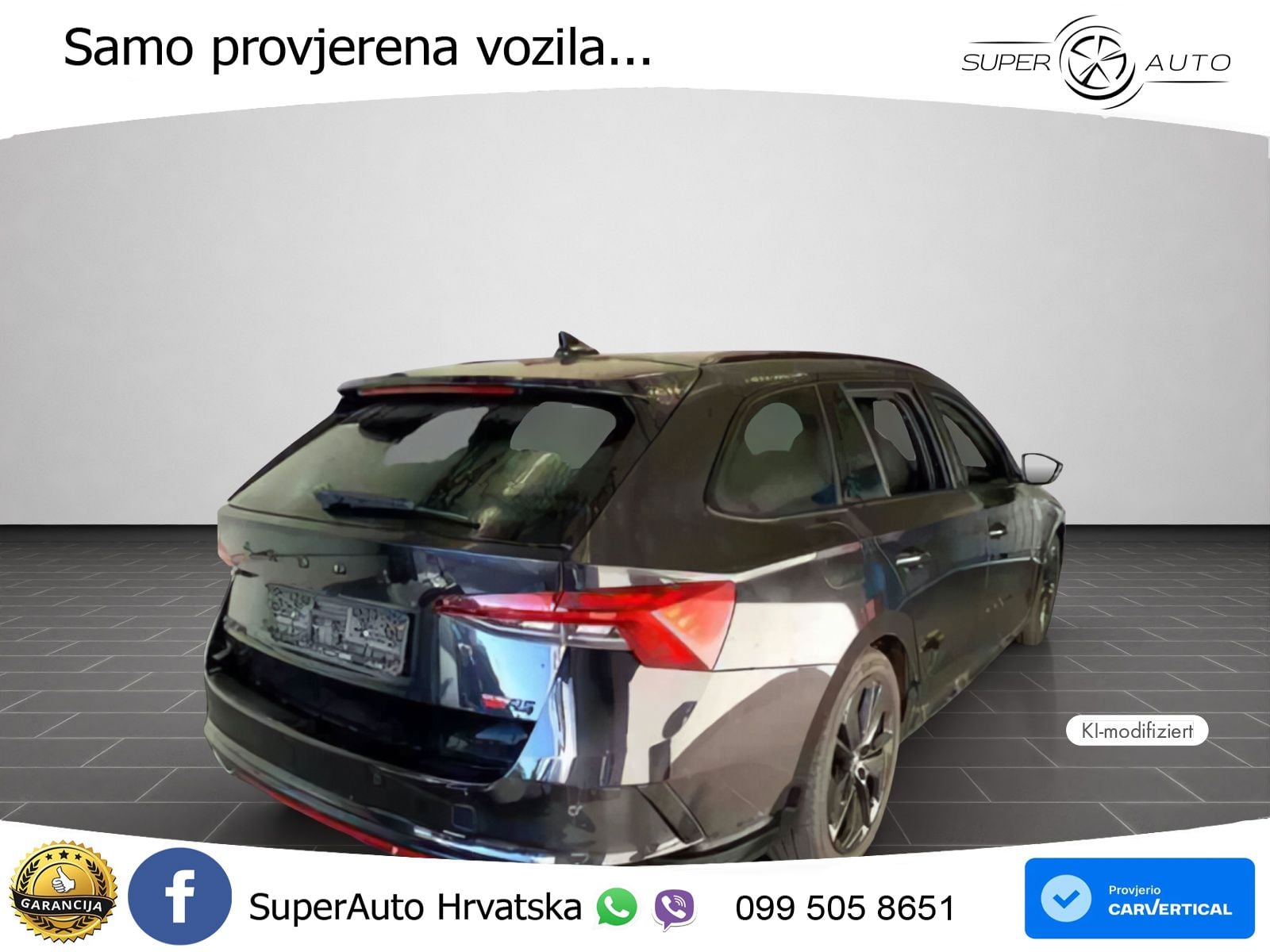 Škoda Octavia Combi RS 2.0 TDI (200 KS) DSG LED+GR SJED+ACC