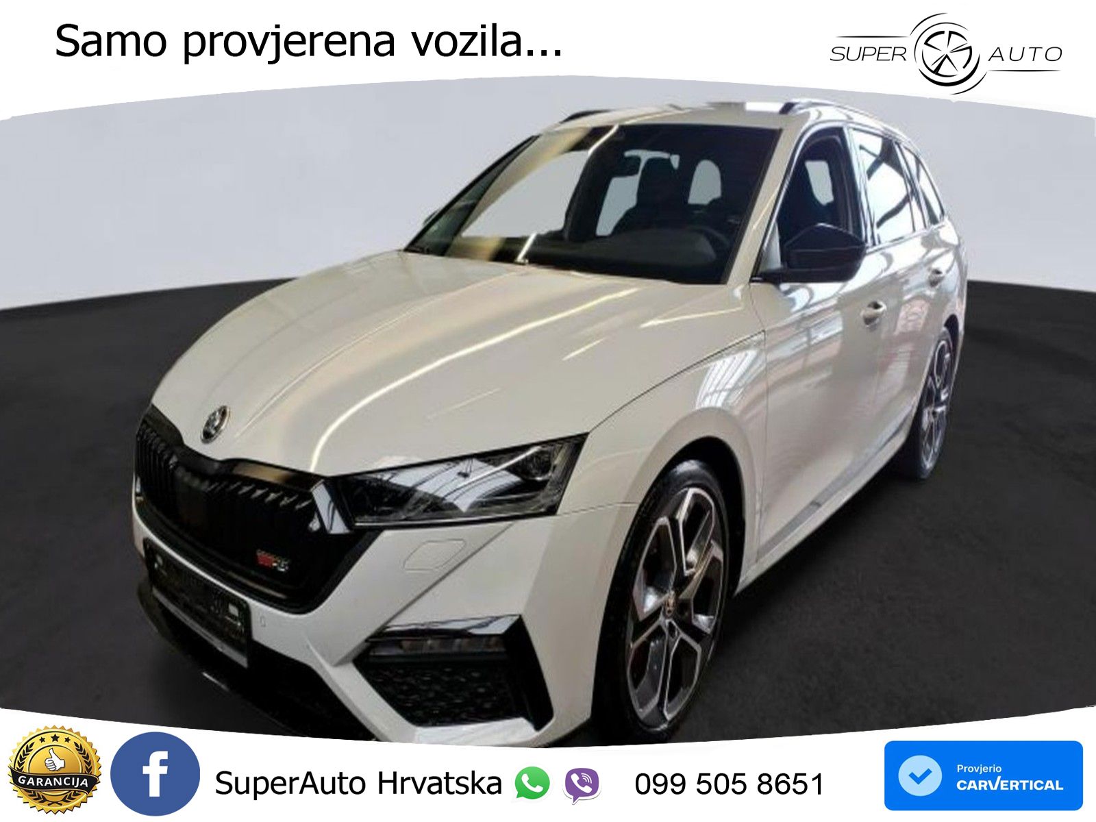 Škoda Octavia Combi RS 2.0 TSI (245 KS) DSG MATRIX+GR SJED+KAM