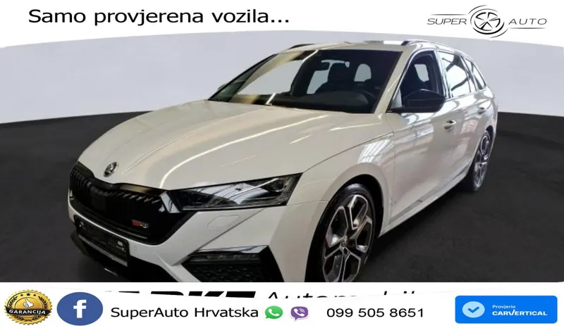 Škoda Octavia Combi RS 2.0 TSI (245 KS) DSG MATRIX+GR SJED+KAM