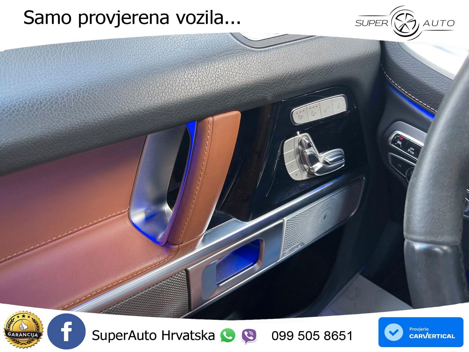 Mercedes AMG G 63 Long V8 (585 KS) 4MATIC 9G-TRONIC AMG SPEEDSHIFT PLUS LED+GR SJED+ACC