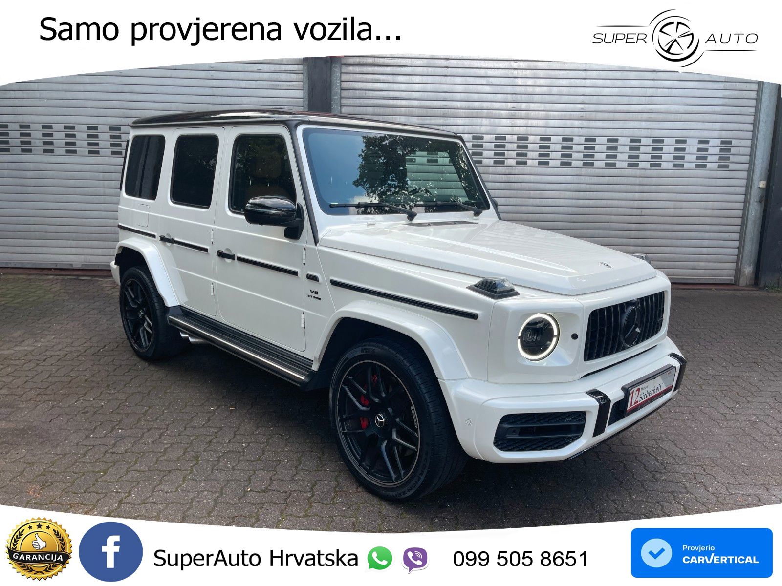 Mercedes AMG G 63 Long V8 (585 KS) 4MATIC 9G-TRONIC AMG SPEEDSHIFT PLUS LED+GR SJED+ACC