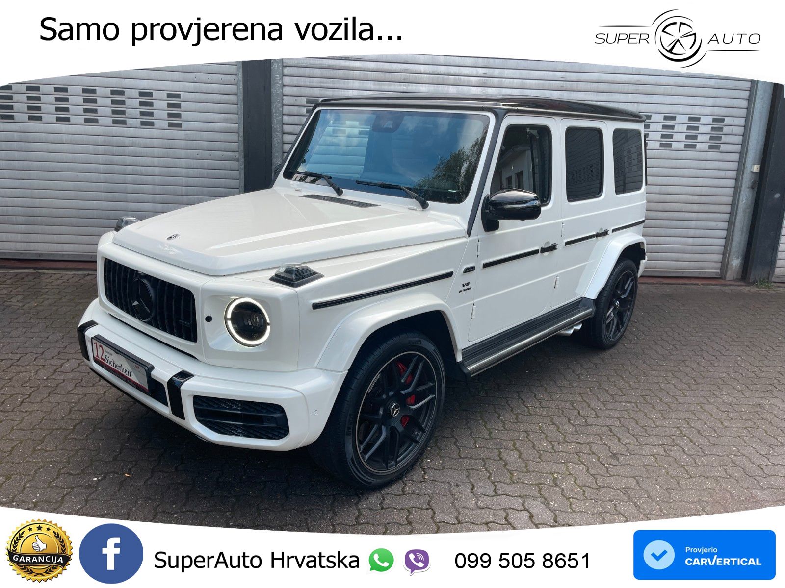 Mercedes AMG G 63 Long V8 (585 KS) 4MATIC 9G-TRONIC AMG SPEEDSHIFT PLUS LED+GR SJED+ACC