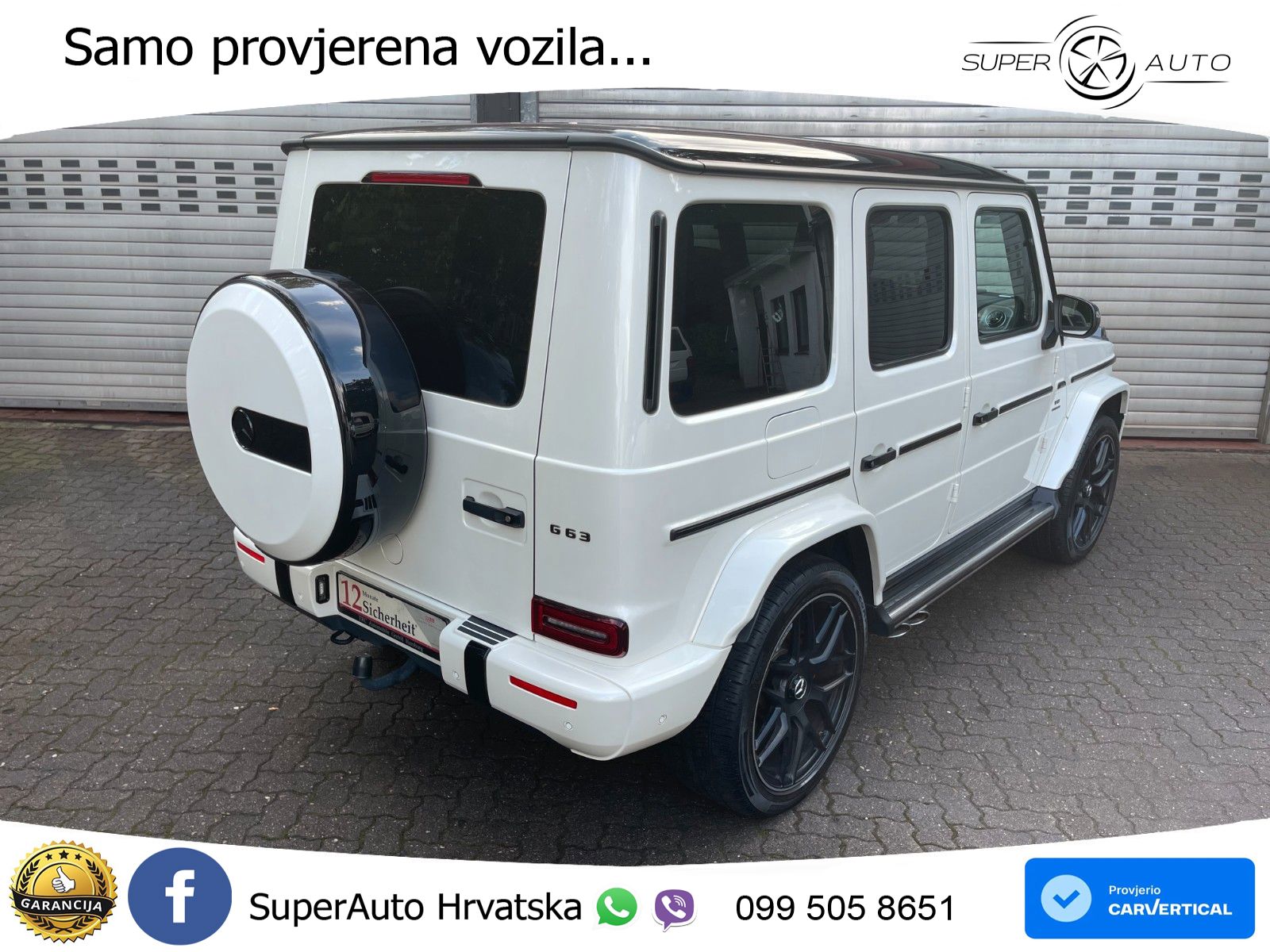 Mercedes AMG G 63 Long V8 (585 KS) 4MATIC 9G-TRONIC AMG SPEEDSHIFT PLUS LED+GR SJED+ACC