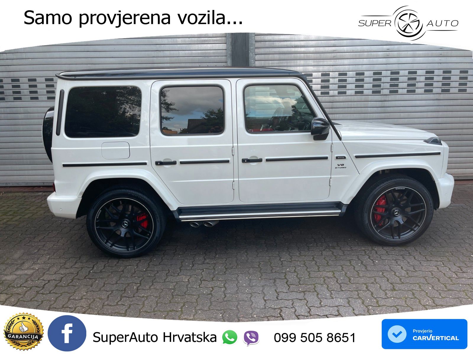 Mercedes AMG G 63 Long V8 (585 KS) 4MATIC 9G-TRONIC AMG SPEEDSHIFT PLUS LED+GR SJED+ACC