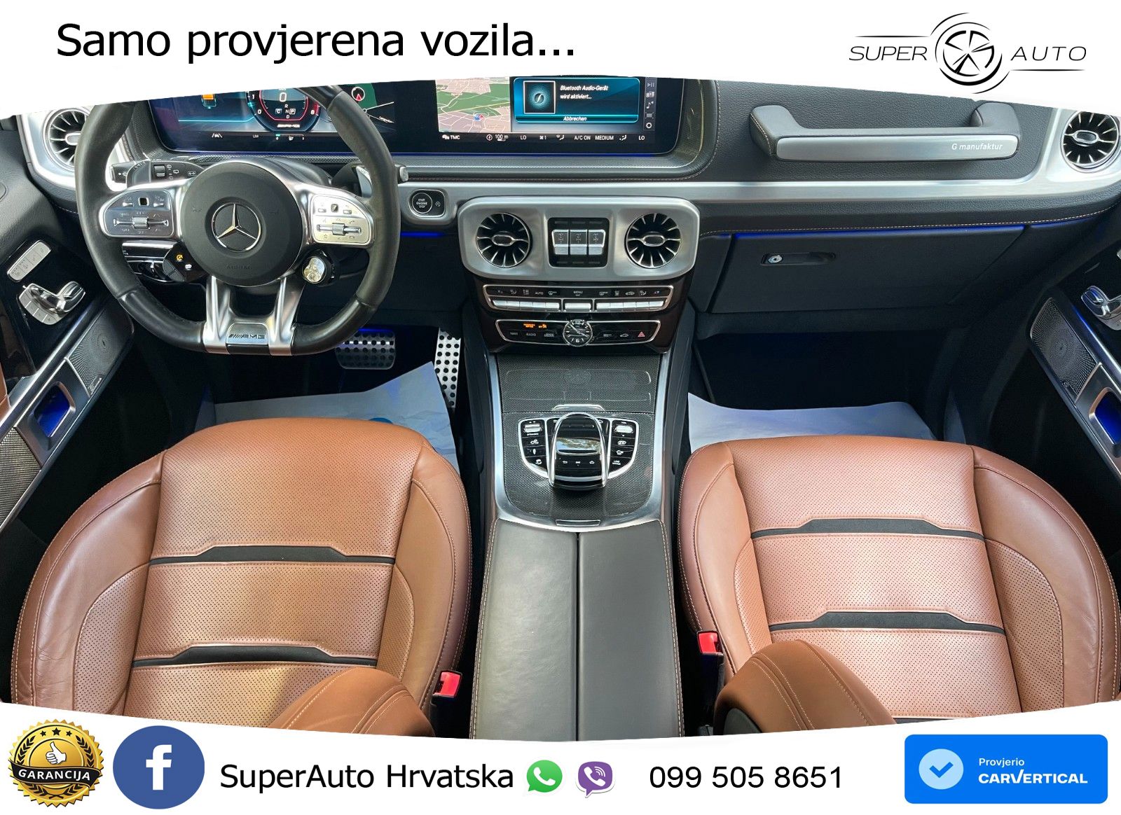 Mercedes AMG G 63 Long V8 (585 KS) 4MATIC 9G-TRONIC AMG SPEEDSHIFT PLUS LED+GR SJED+ACC