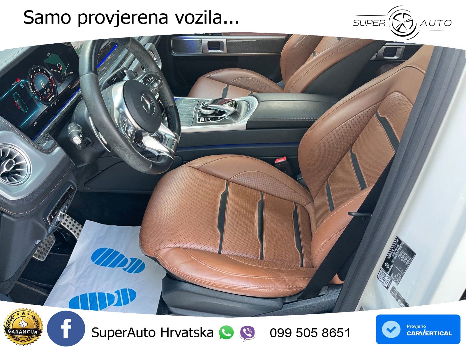 Mercedes AMG G 63 Long V8 (585 KS) 4MATIC 9G-TRONIC AMG SPEEDSHIFT PLUS LED+GR SJED+ACC