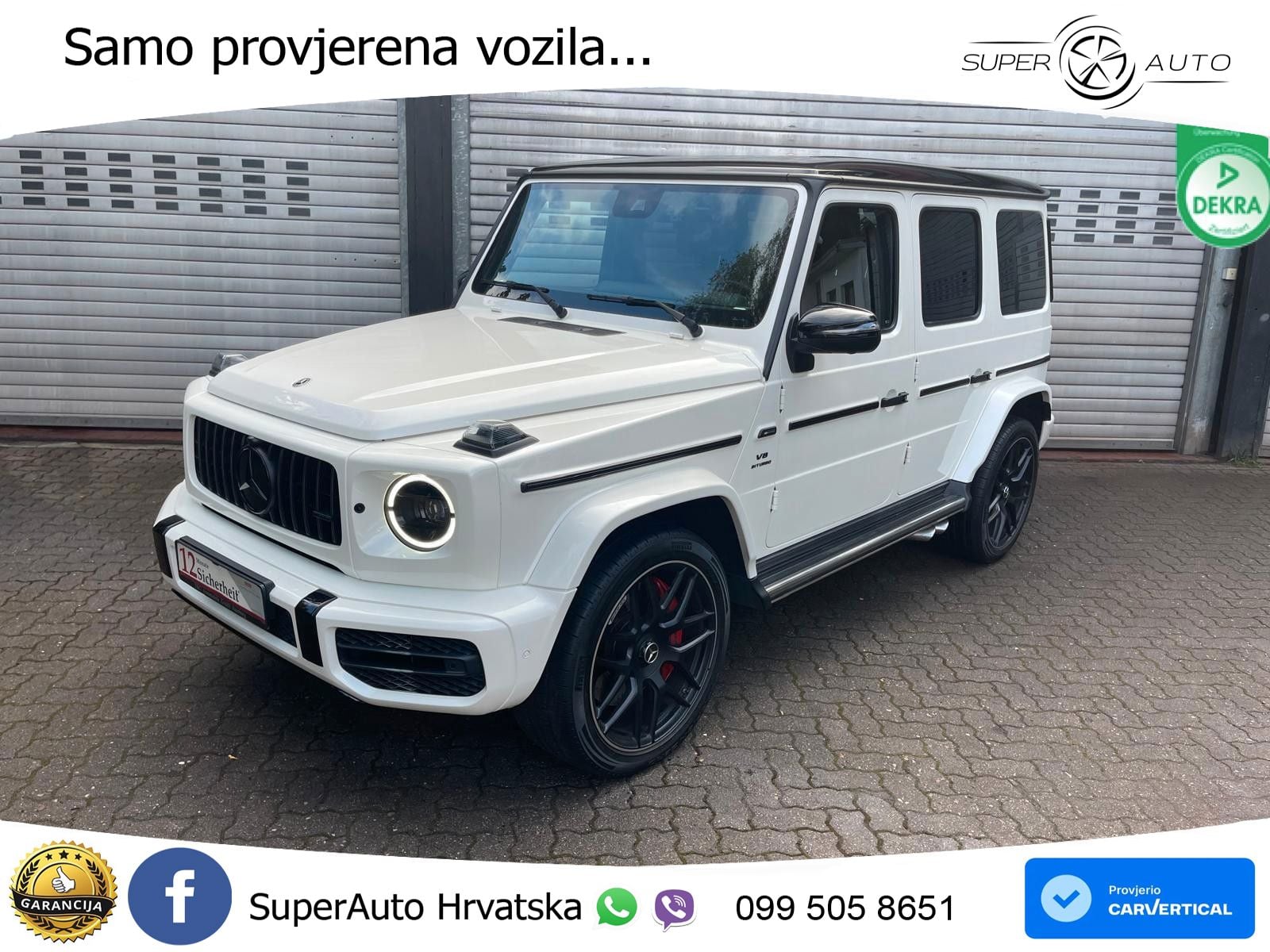 Mercedes AMG G 63 Long V8 (585 KS) 4MATIC 9G-TRONIC AMG SPEEDSHIFT PLUS LED+GR SJED+ACC