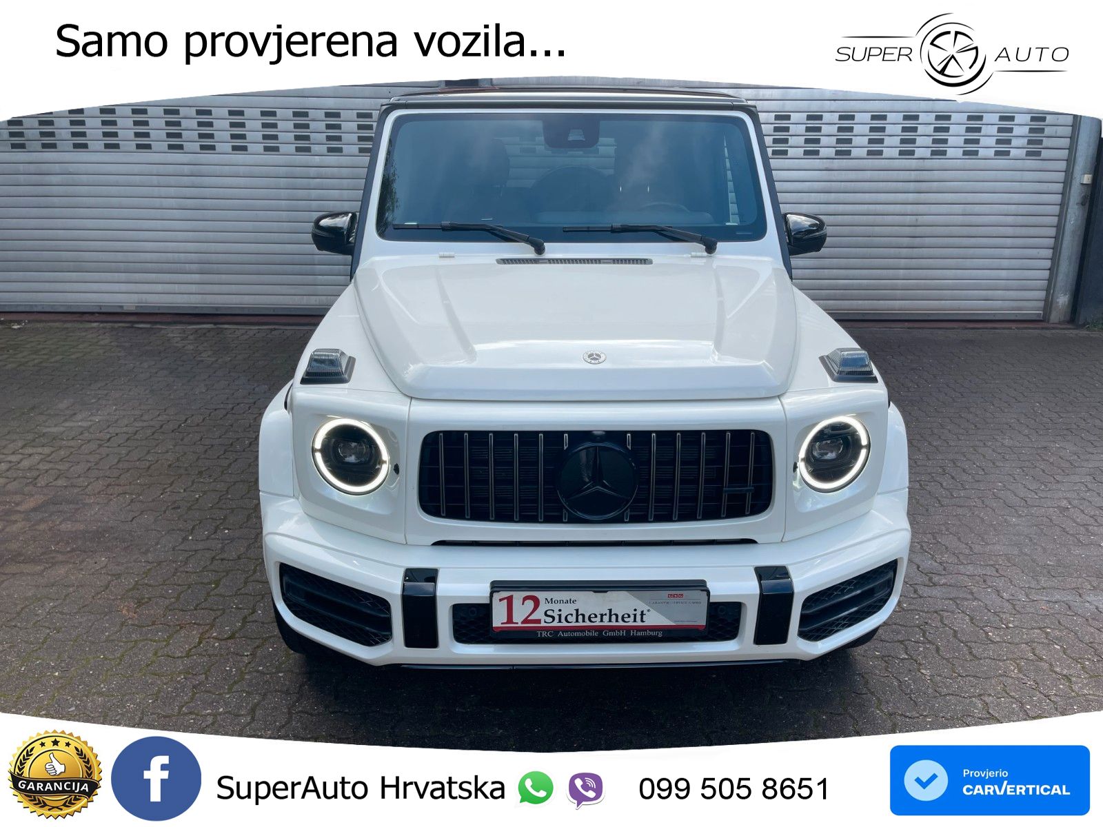 Mercedes AMG G 63 Long V8 (585 KS) 4MATIC 9G-TRONIC AMG SPEEDSHIFT PLUS LED+GR SJED+ACC