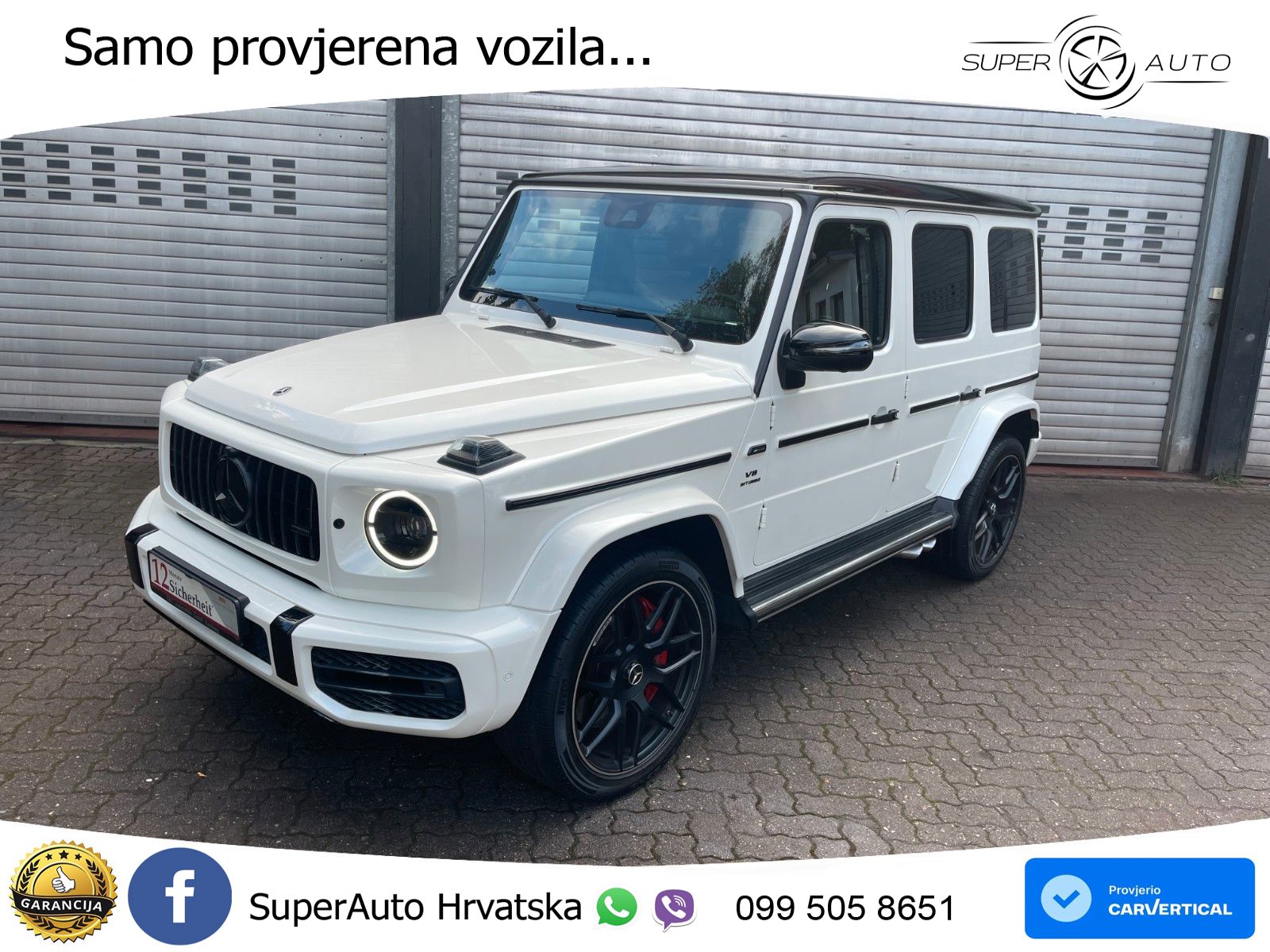 Mercedes AMG G 63 Long V8 (585 KS) 4MATIC 9G-TRONIC AMG SPEEDSHIFT PLUS LED+GR SJED+ACC