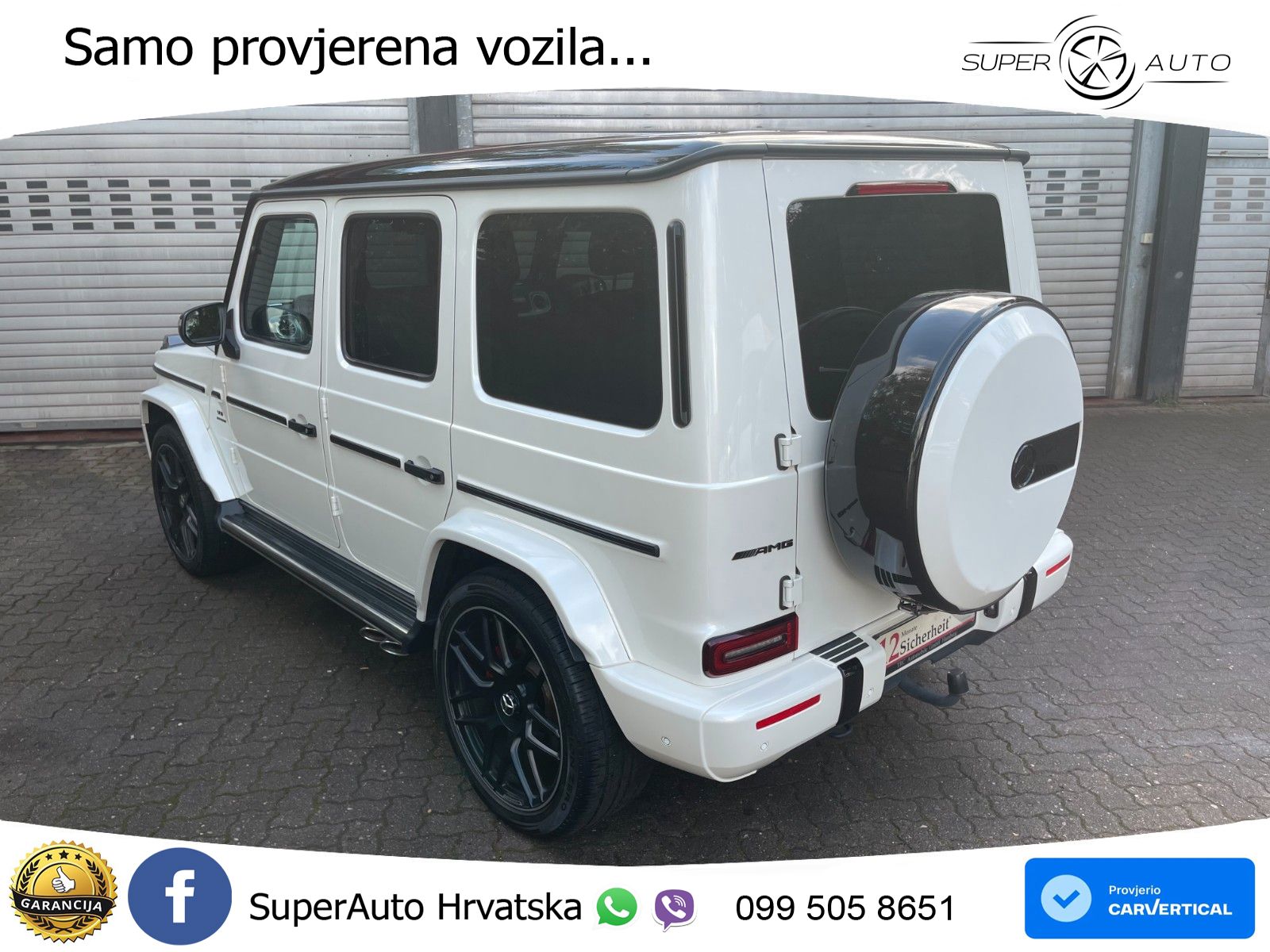 Mercedes AMG G 63 Long V8 (585 KS) 4MATIC 9G-TRONIC AMG SPEEDSHIFT PLUS LED+GR SJED+ACC