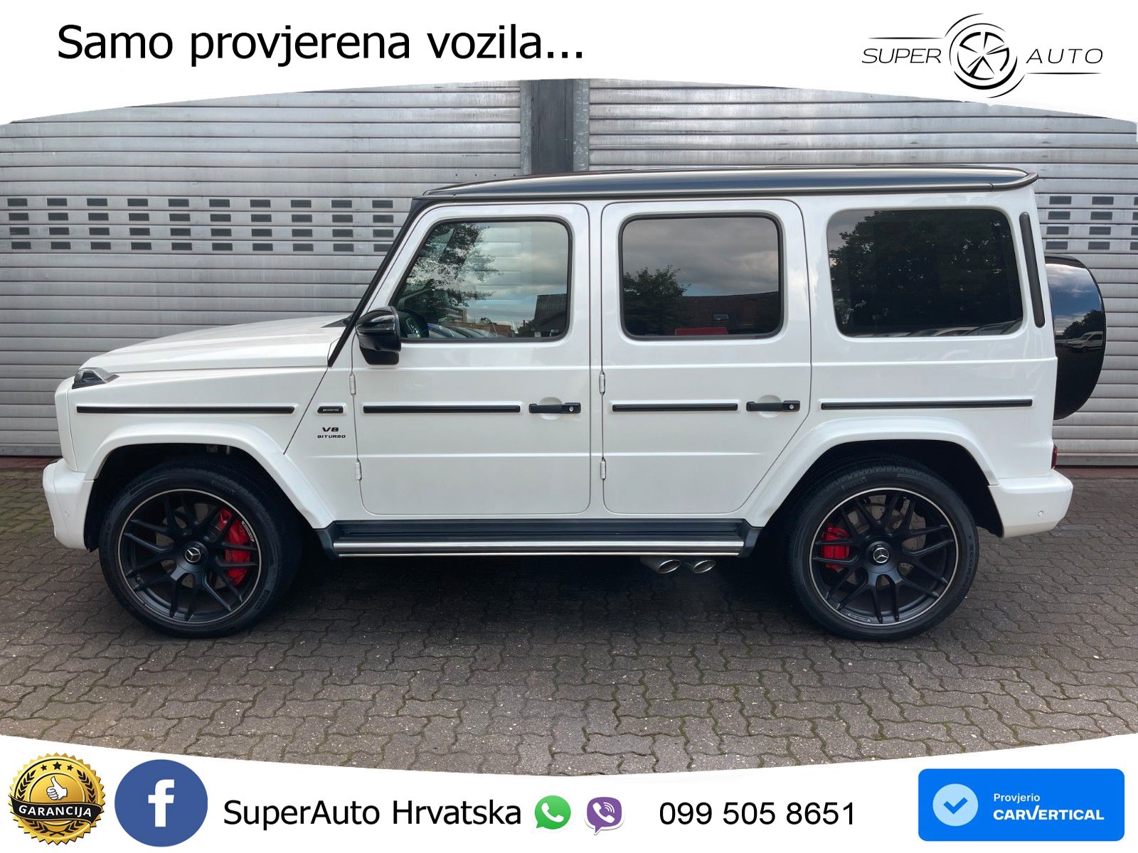 Mercedes AMG G 63 Long V8 (585 KS) 4MATIC 9G-TRONIC AMG SPEEDSHIFT PLUS LED+GR SJED+ACC